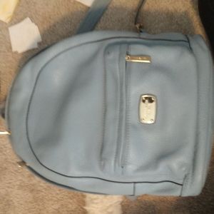 Blue Michael kors backpack